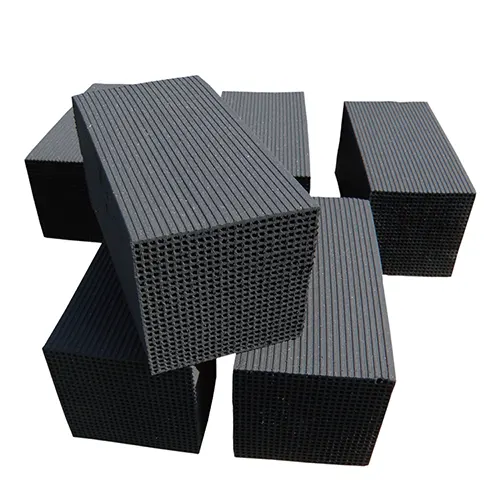 CleanLink's activated carbon honeycomb filter media