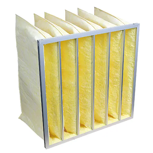 CleanLink's fiberglass pocket air filter