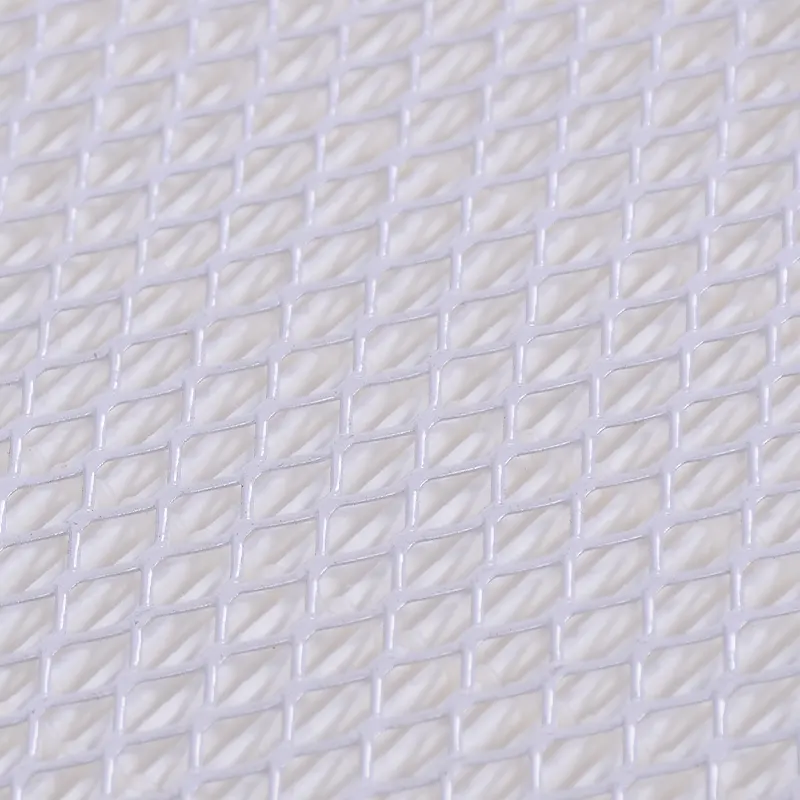 A close look at the surface metal net on CleanLink's HEPA Mini pleat filter