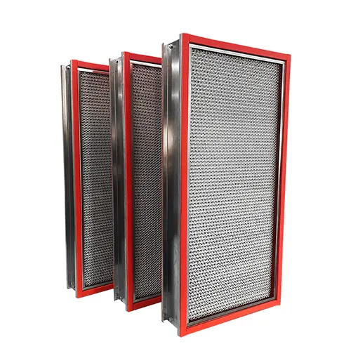 CleanLink's high temperature high efficiency air filters
