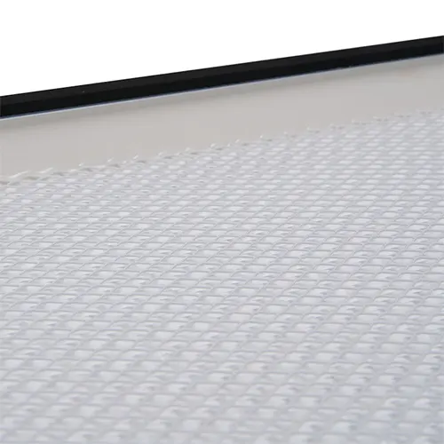 Detail view of CleanLink's mini pleat HEPA air filter