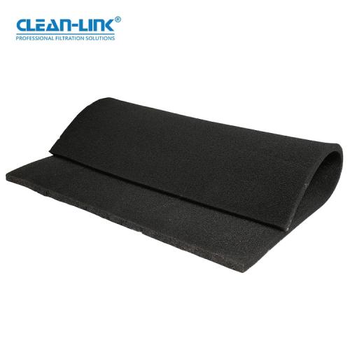 Sponge Activated Carbon Filter Media CleanLink Air Filters