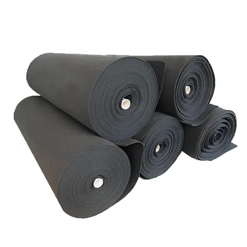 CleanLink's activated carbon filter media in rolls