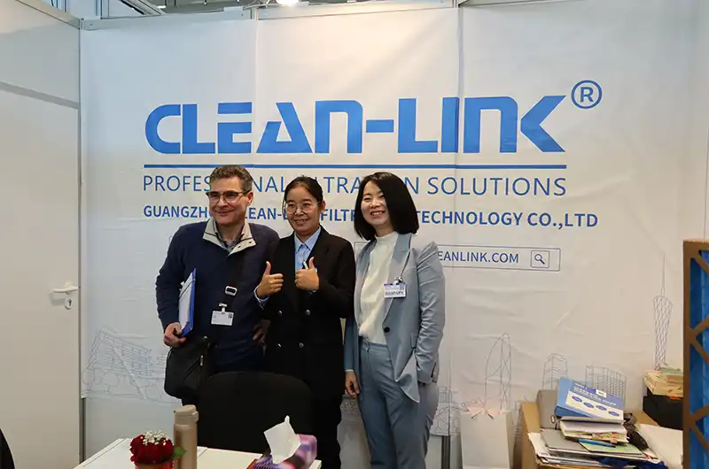 Cleanlink sales representative with the client - manufacturing capabilities 10