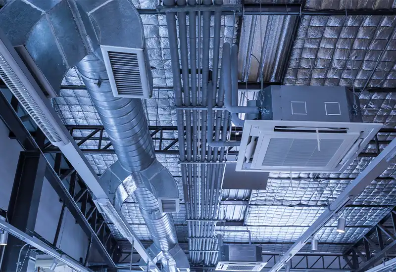 Air filtrations in an HVAC system